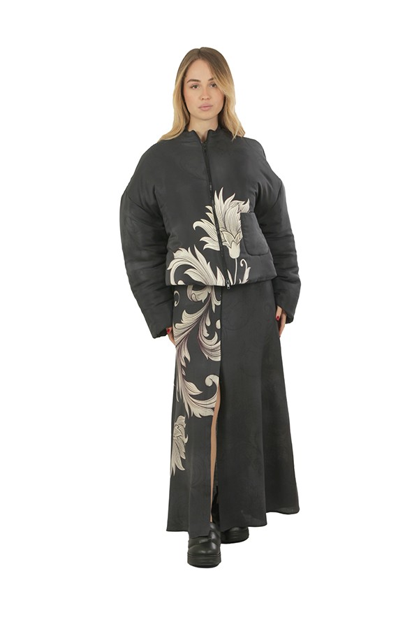 Giubbino CO.GO' Bomber Lavagna/Panna